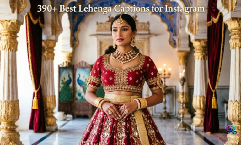 390 Best-Lehenga-Captions-for-Instagram