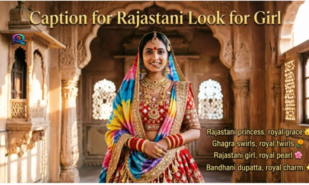 Caption-for-Rajasthani-Look-for-Girl
