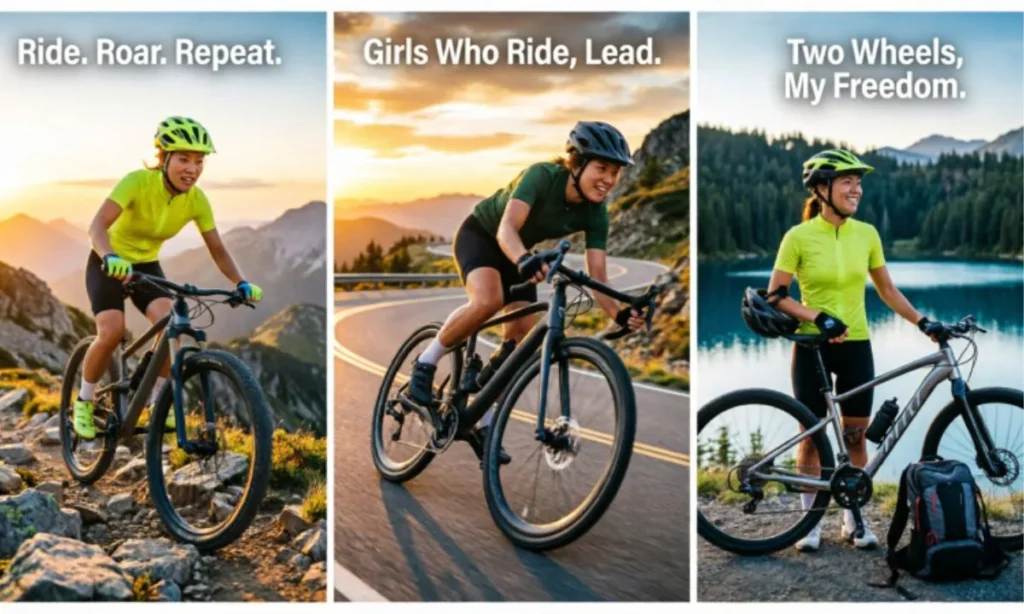Captions-for-Bike-Lovers-Girl