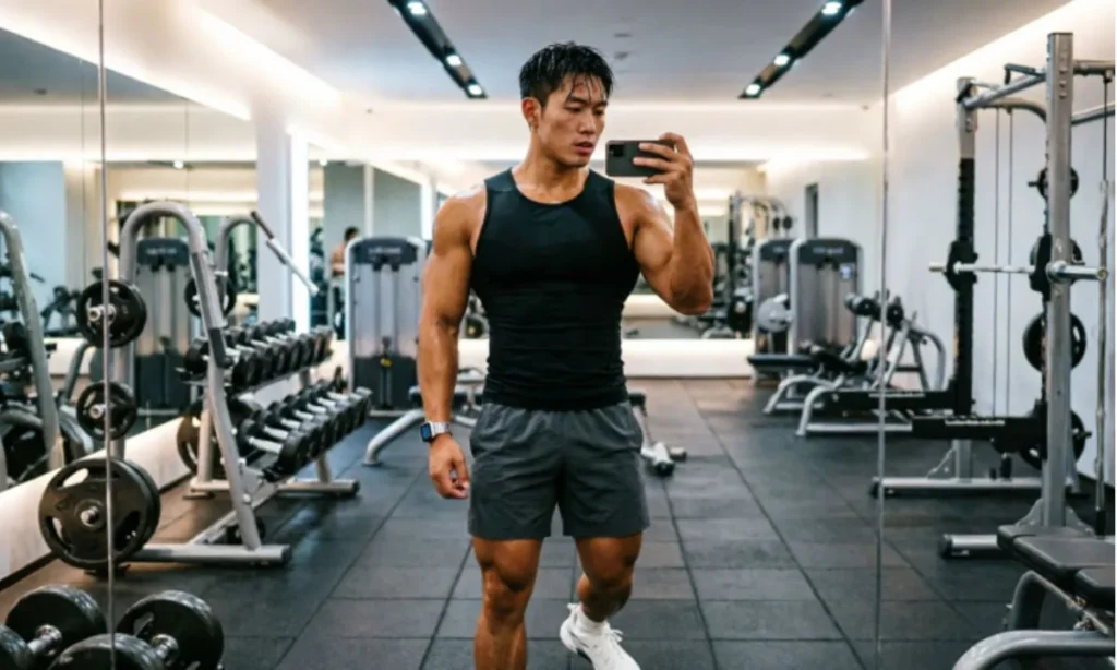 Gym-Mirror-Selfie-Caption