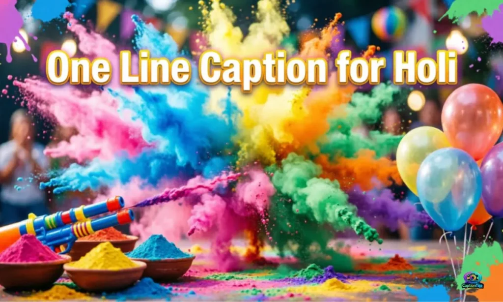 One-Line-Caption-for-Holi