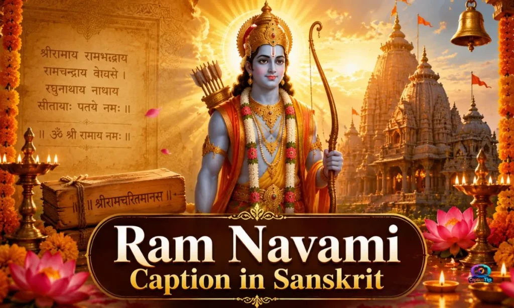 Ram Navami Caption in Sanskrit