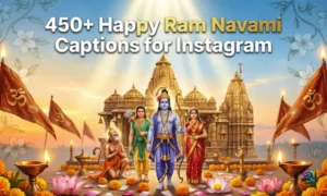 Ram Navami Captions for Instagram