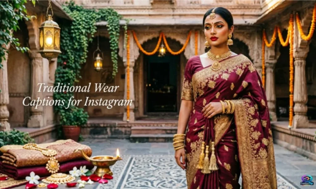 Traditional-Wear-Captions-for-Instagram