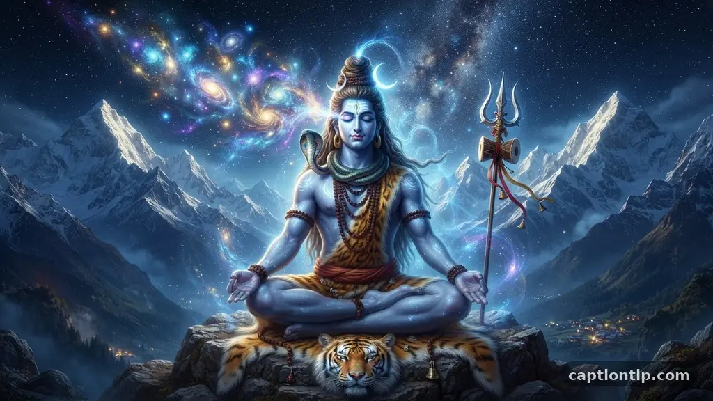100+ Shiva Captions for Instagram: Powerful & Divine Mahadev Captions