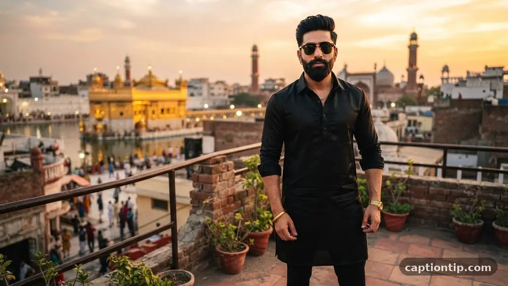 Bold Attitude Statements - 400+ Punjabi Captions for Instagram in English – Short, Funny & Attitude