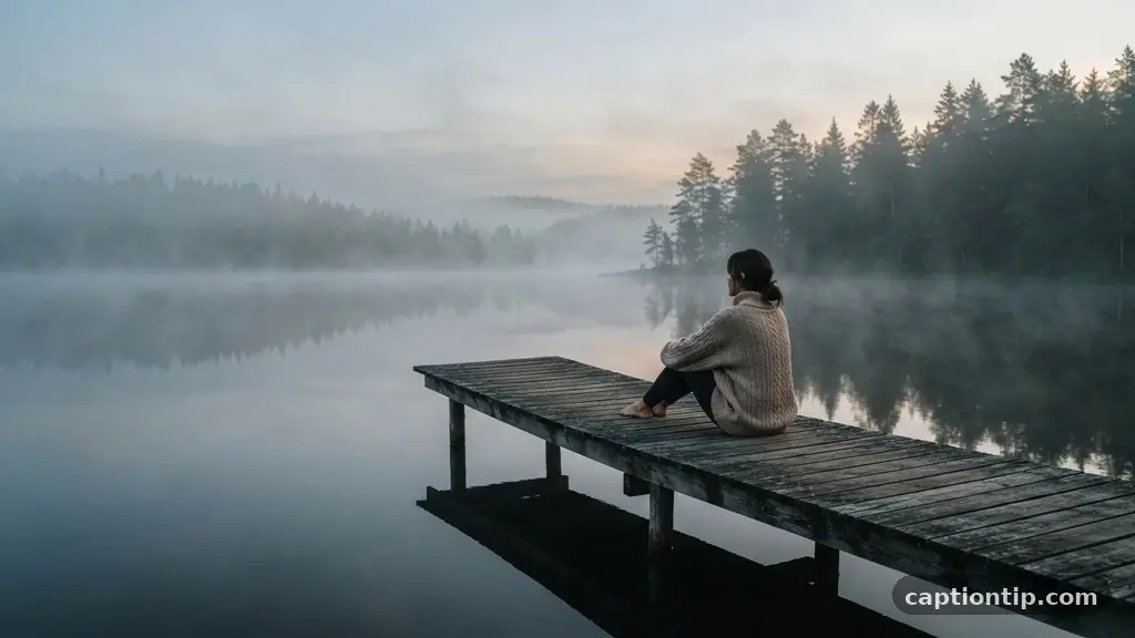 Embracing Quiet Solitude - 150+ Alone Captions for Instagram for Every Mood & Moment